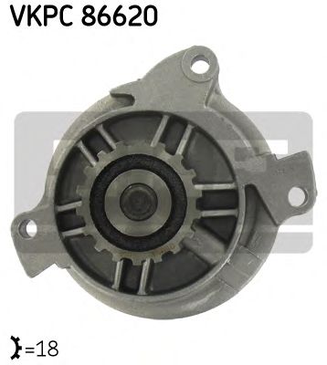 VKPC 86620 SKF - Насос охолоджуючої рідини1